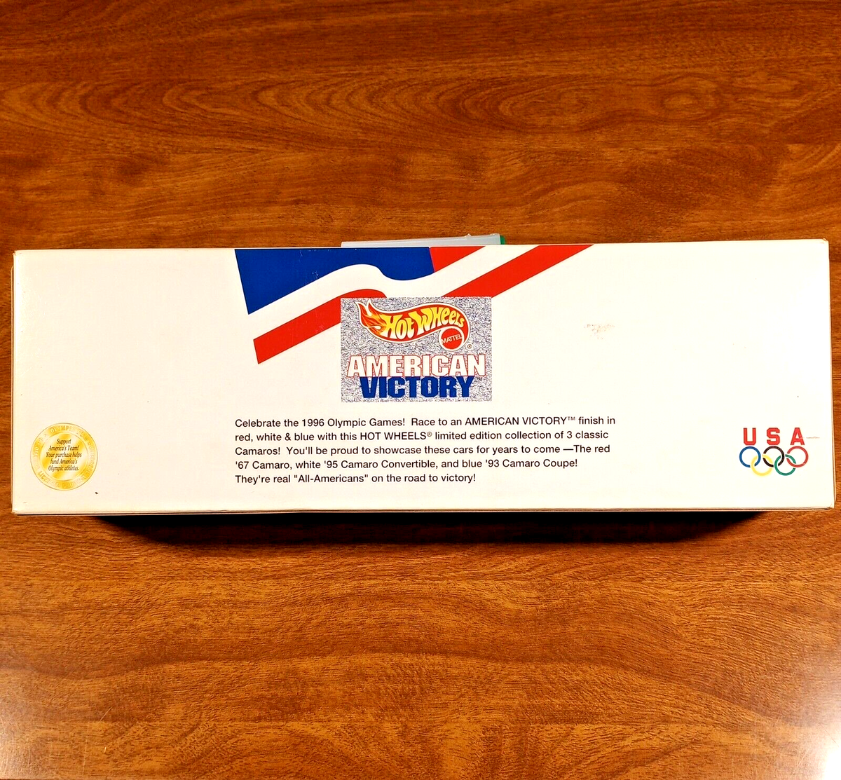 ホットウィール アメリカン ビクトリー USA オリンピック カマロ 3台入り Hot Wheels American Victory 3-Pack Set USA Olympics 1996 '93 '67