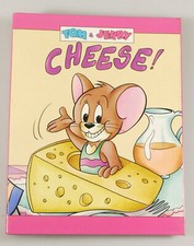 PRL) RACCOGLITORE CARTELLINA TOM & JERRY 4 ANELLI ARCHIVIO SCUOLA CANCELLERIA  