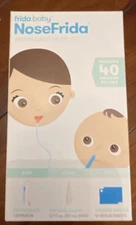 FridaBaby NoseFrida The SnotSucker Saline Kit with 40 Hygiene Filters & Saline