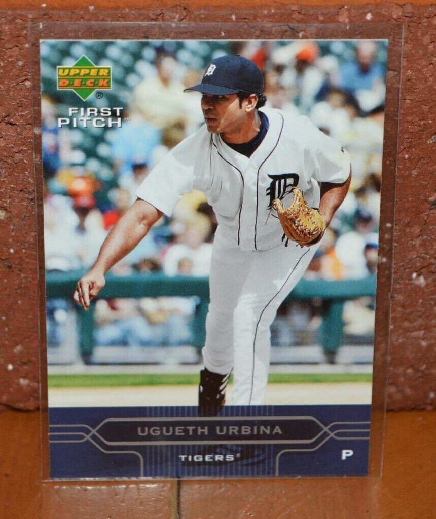 UD FIRST PITCH BASEBALL CARD 2005 PACK TO PENNY SLEEVE TIGERS UGUETH