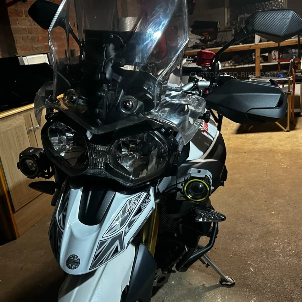 Juego completo de protector de mano protector de mano - Triumph THRUXTON TIGER 800 1200 Foto 3 de 4