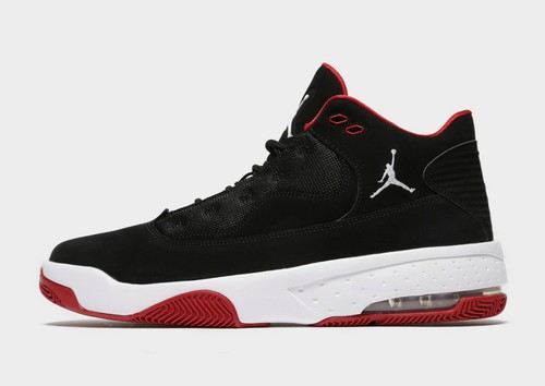 Authentic Jordan Max Aura 2 ® ( Men UK Size: 7 EUR 41 ) Black / White-Gym  Red | eBay