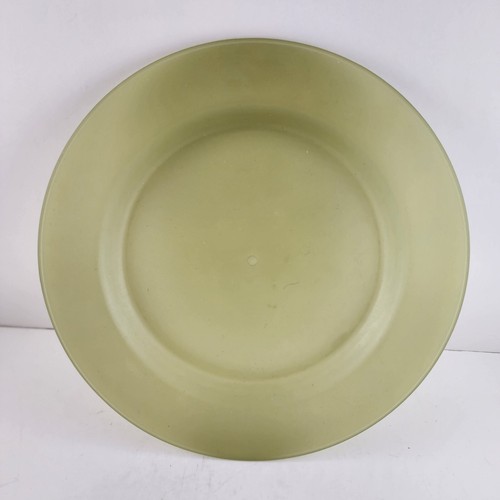 6 Platos de Plástico Exterior Picnic Camping Platos Verde 9.75" Almuerzo Cena - Imagen 3 de 5