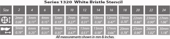 1320 Deluxe Stencil Brush Round - Image 3 of 3