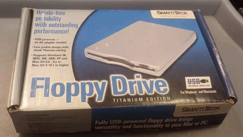 SmartDisk USB Floppy Drive MODEL NO. FDUSB-TMM External