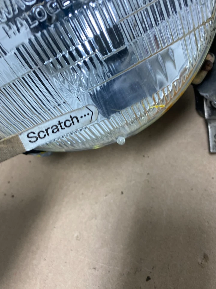 Faro halógeno lateral derecho conductor izquierdo Fiat X1/9 1974 a 1983 M9921 DG fabricante original Foto 4 de 4