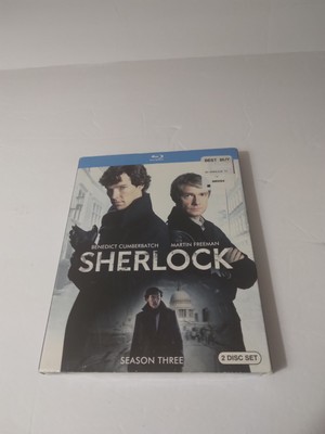 Sherlock: Season Three (Blu-ray, 2014) Brand New Sealed Blu-Ray