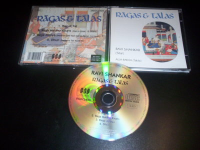 Ravi Shankar, Alla Rakha    Rāgas & Tālas CD BGO Records    BGOCD409