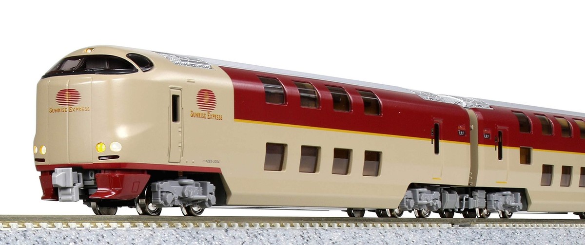 KATO 10-1565
285系3000番台 KATO 10-1565 N Gauge 285-3000 Sunrise Express (Pantograph