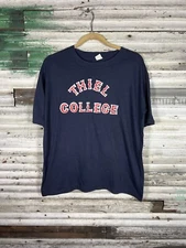 Vintage Thiel College Shirt 1980s Velva Sheen 