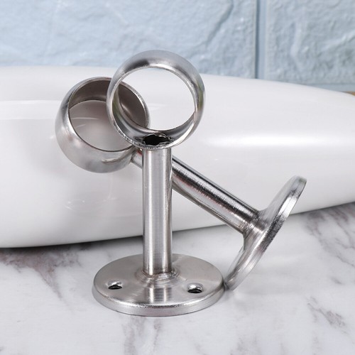 6 Pcs Wardrobe Support Rack Metal Closet Rod Holders Clothes Bracket | eBay