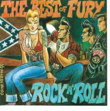 Various Artists - The Best of Fury Rock n Roll- CD (2nd Press) Fury Records