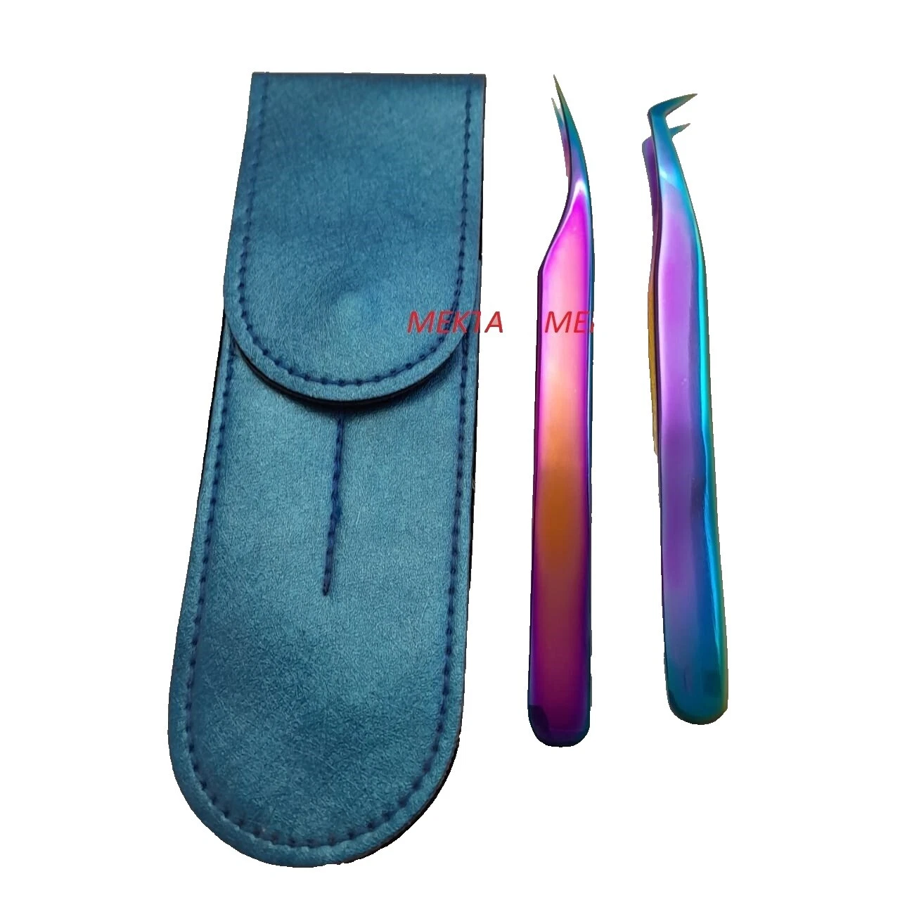 Multicolor Eyelash Extension Tweezer Eyelash Tools