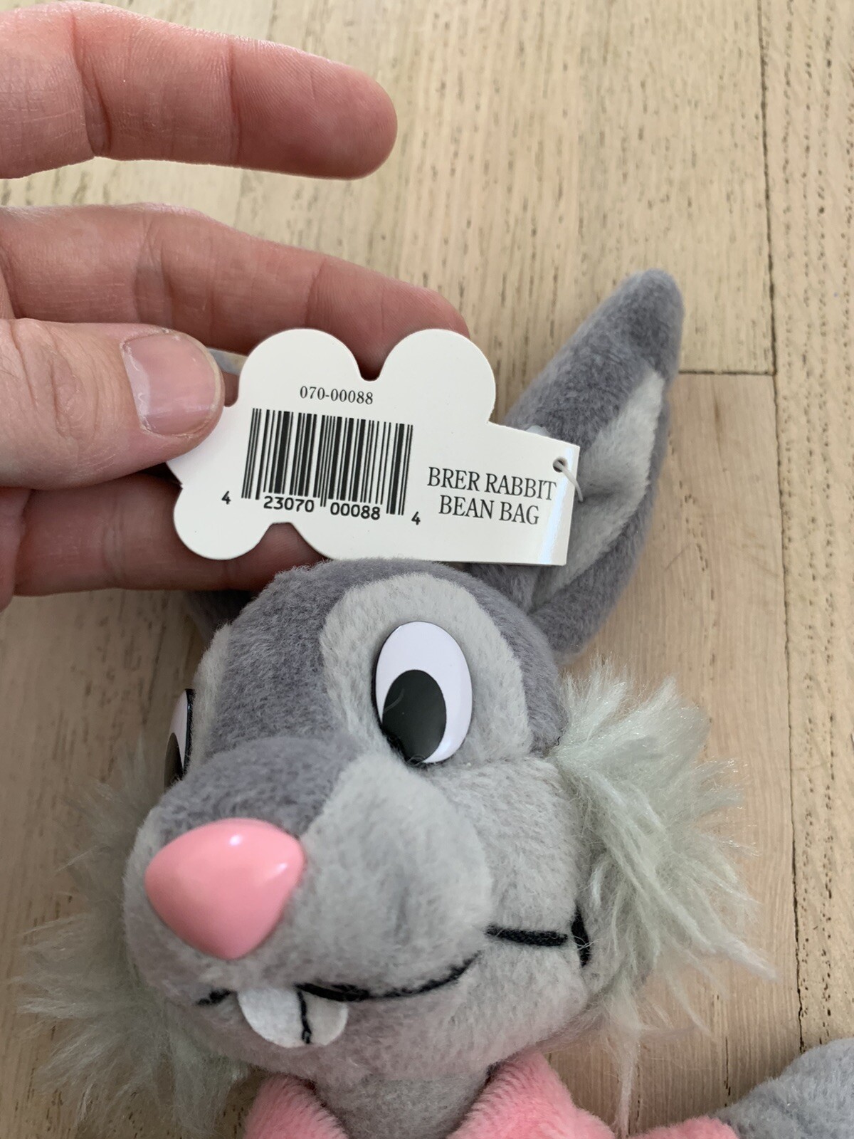 NEW Brer Rabbit Mouseketoys Song Of The South Bean Bag Plush Disney NWt ...