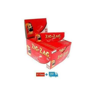 ZICKZACK ROT KING SIZE SCHMALES BLÄTTCHEN (5/10/20 HEFTE)