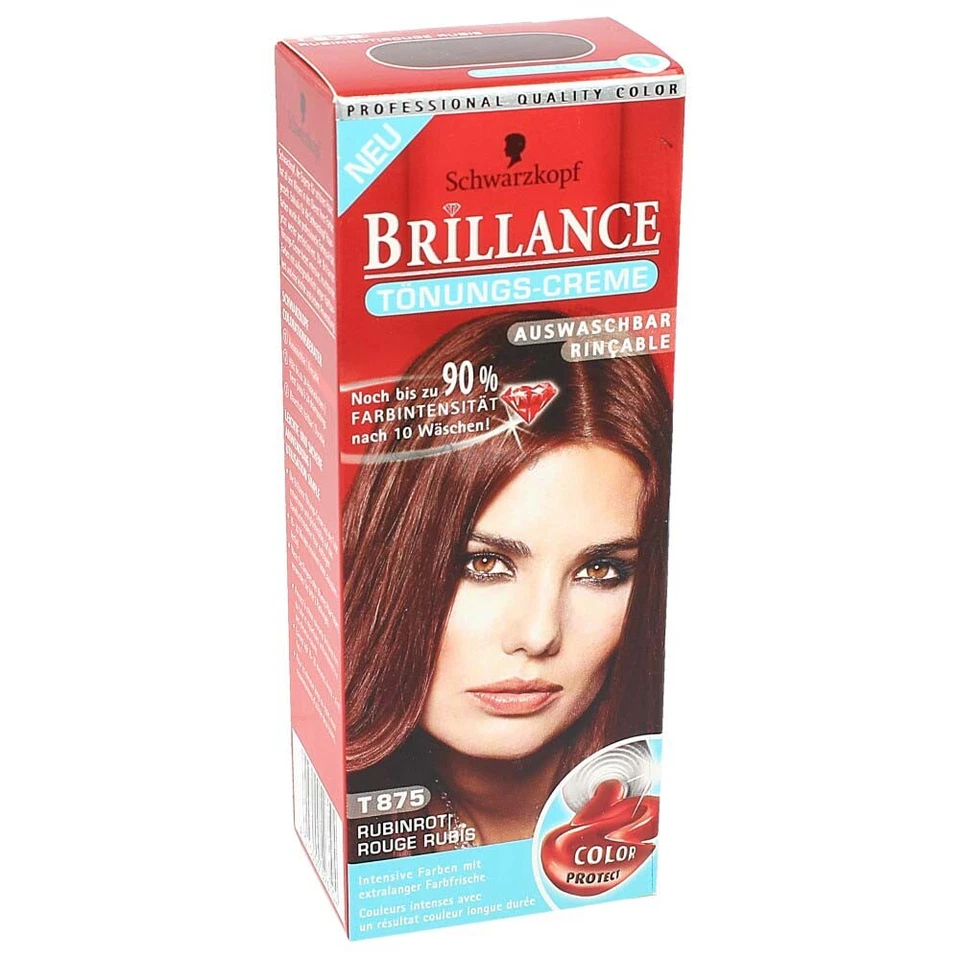 SCHWARZKOPF Poly Brillance Tönungs-Creme Rubinrot 75