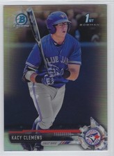 KACY CLEMENS 2017 Bowman Chrome Draft REF BDC-101 Blue Jays FREE SHIP