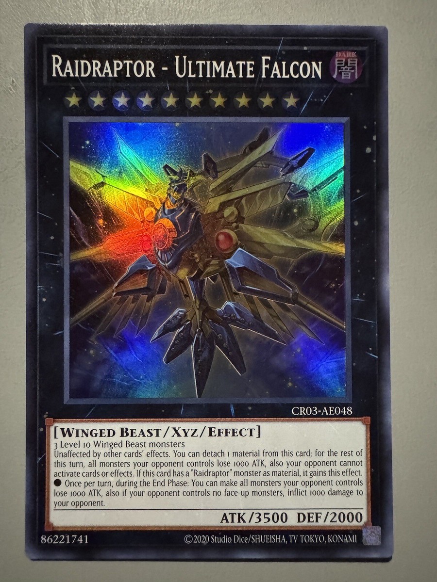 YUGIOH RAIDRAPTOR - ULTIMATE FALCON ASIA ENGLISH EDITION CR03