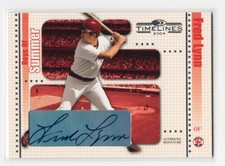 2004 Donruss Timelines #15 Fred Lynn Boys of Summer Autograph