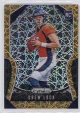 2019 Panini Prizm Rookies Lazer Prizm Drew Lock #304 0we5