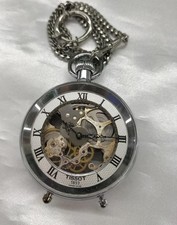 TISSOT pocket watch, Hiroshi Itsuki Stainless steel Manual winding Japan