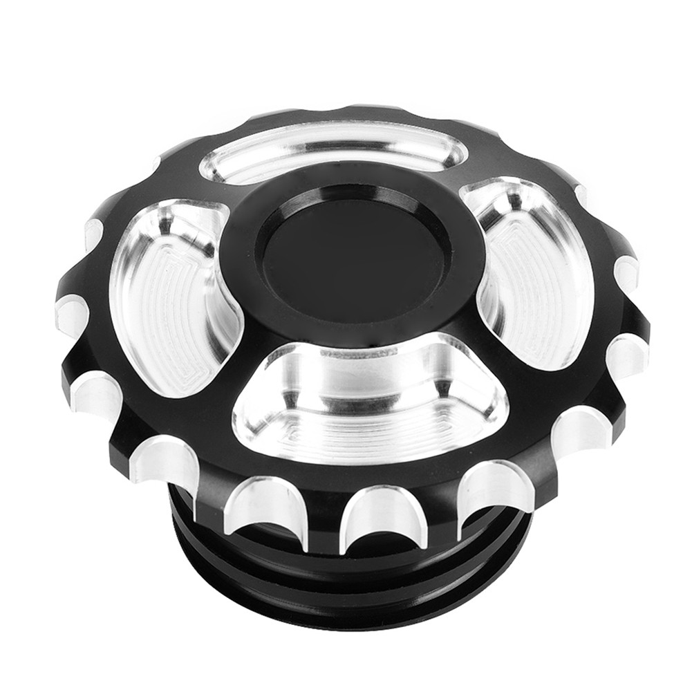 Motorcycle Fuel Tank Cap Stylish CNC Aluminum Accessory For 883 1200 48