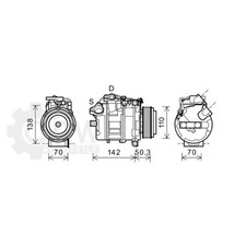 Kompressor Klimaanlage f�r BMW 5er Gran Turismo 530d xDrive Bj.11-16