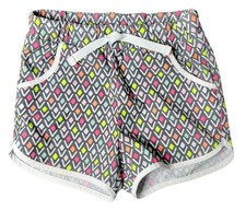 Cat  Jack Toddler Girls Neon Printed Shorts Size 2T Summer Outdoor Pull On