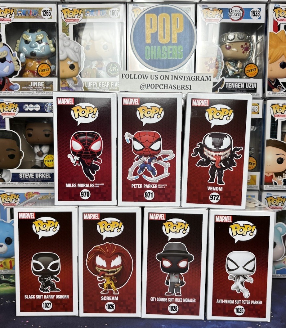 Funko POP! Marvel: Spiderman Game Verse - 7 Pop Set | eBay