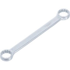 BGS DOPPEL-RINGSCHL&Uuml;SSEL EXTRA FLACH SW21x23mm CR-V-STAHL VERCHROMT MATT | 30340
