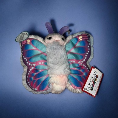 2023 Douglas Pink Purple Butterfly Finger Puppet New with Original Tag 6''