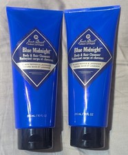2-Jack Black Blue Midnight Body  Hair Cleanser Black Pepper  Lavender, 10 oz