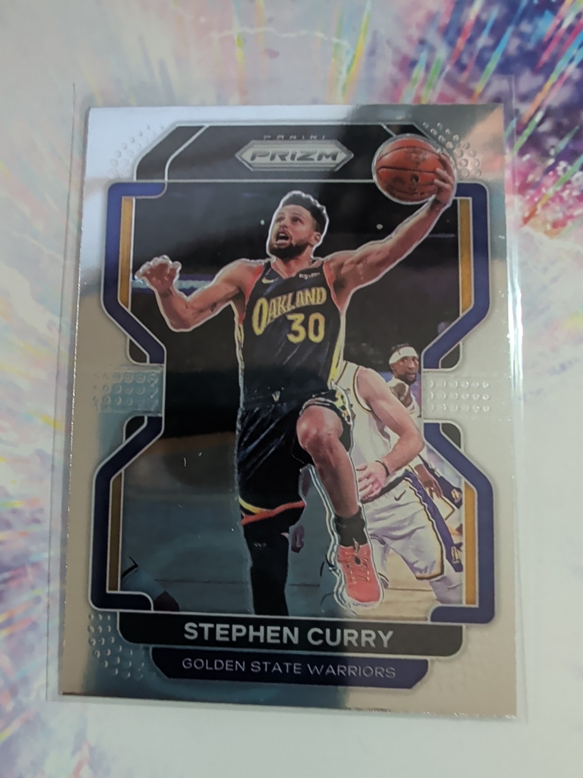 2021-22 Panini Prizm Silver Prizm Stephen Curry #154