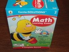 2009 Grade 2 Math Learning Games By Carson-Dellosa Publishing 4 Complete Games