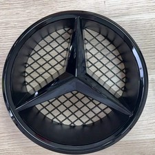 Grill Badge Grid Style Front Emblem For Mercedes Benz Amg A B C E Cla Cls Slk Gl