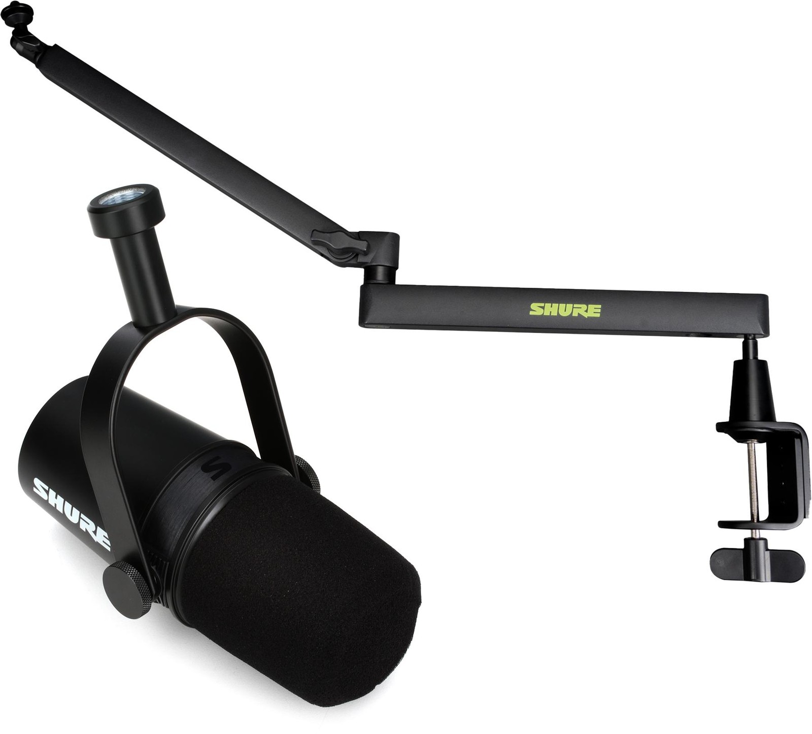 Динамический вещательный микрофон Shure MV7X - черный