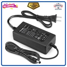 Facmogu 12V 3A Power Adapter 100-240V AC to DC 5.5x2.5mm 5.5x2.1mm Plug Conve...