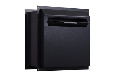 Protex WDD-180-Black Drop Box, Tubular Lock, 11  Slot, Deep Wall Mount