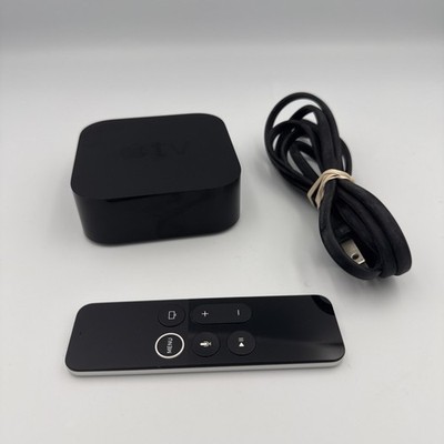 Apple TV 4K Streaming Media Player Box A1842 2160p WiFi HDR Black With Remote