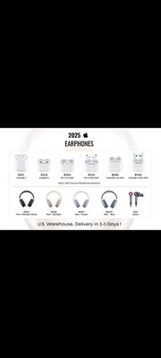 Apple Headsets airpods and airmaxs