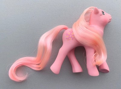 Vintage Hasbro 80er 80s G1 MLP My Little Flutter Pony HONEYSUCKLE Pony Spielzeug