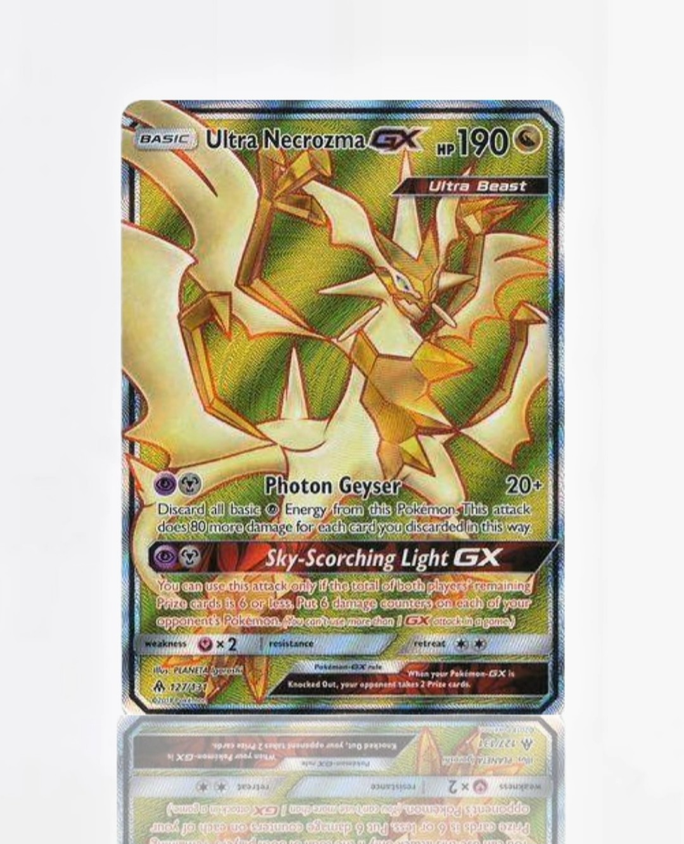 Ultra Necrozma GX (Full Art) gold