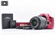 Nikon D3200 DSLR Camera w/AF-S DX 18-55mm VR Lens Japan N.Mint 22K Shots  0581