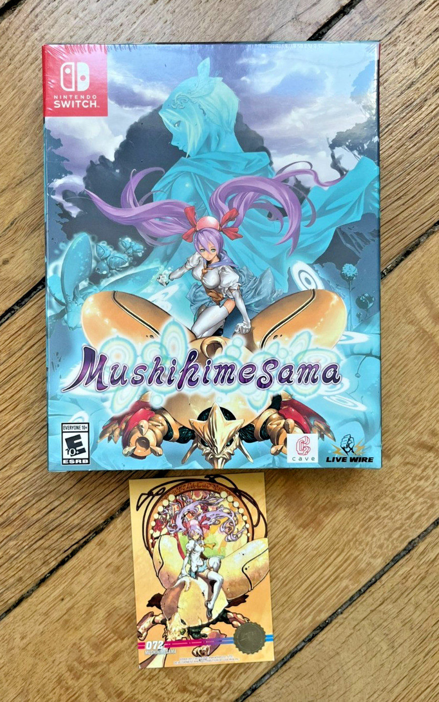 Mushihime Sama Collector Edition Limited Run Neuf + carte collector