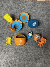 Octonauts ON THE GO POD Captain Barnacles Playset Fisher Price Bundle