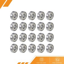 20pcs - R4ZZ Deep Groove Ball Bearing 1/4"x5/8"x0.196" Shielded Z2 Lever Bearing
