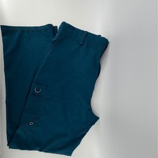 Cherokee CK200AT CAPS Teal Scrub Pants Cargo Pockets Tall L/G NURSE UNIFORM