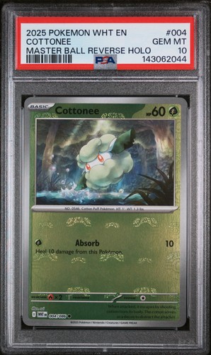Cottonee graded PSA 10 for sale on eBay