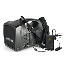 Vonyx 178.870 ST-012 Handheld Portable PA System - Wireless, Battery Powered