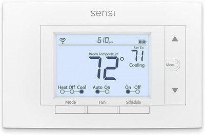 Smart Thermostat, 100 Years of Expertise, Wi-Fi, Data Privacy, Programmable, Eas